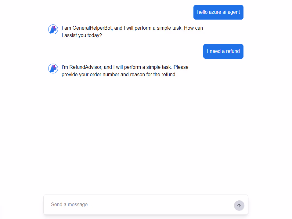 Chat Interface Preview
